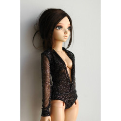V-Plunge Bodysuit Petite Marionette