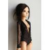 V-Plunge Bodysuit Petite Marionette