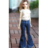 Realistic Denim Flares