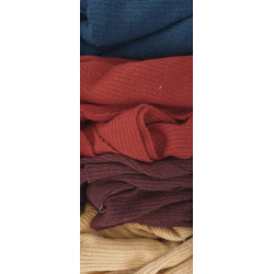 Cropped High Neck Pullover