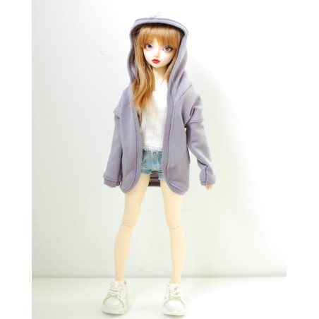 Oversized Hoodie Cardigan