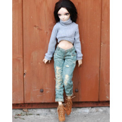 Ripped Boyfriend Jeans