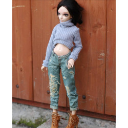 Ripped Boyfriend Jeans