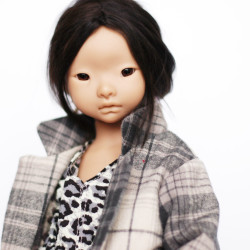 Oversized Plaid Coat