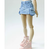 Denim Cargo Skirt
