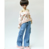 Wide Leg Cargo Denim