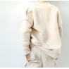 Oversized Sweatshirt Bomber