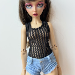 Denim no-rip Hot Shorts