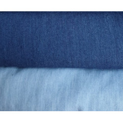 Denim Eyelet Skirt
