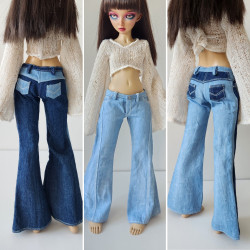 Retro Split Denim