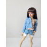 Denim Hot Shorts with sticking pockets