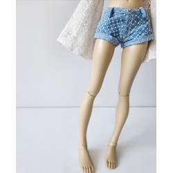 Diamond Pearl Quilted Shorts