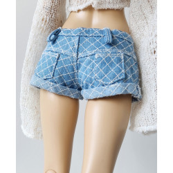Diamond Pearl Quilted Shorts