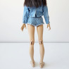 Oversized Industrial Denim Jacket