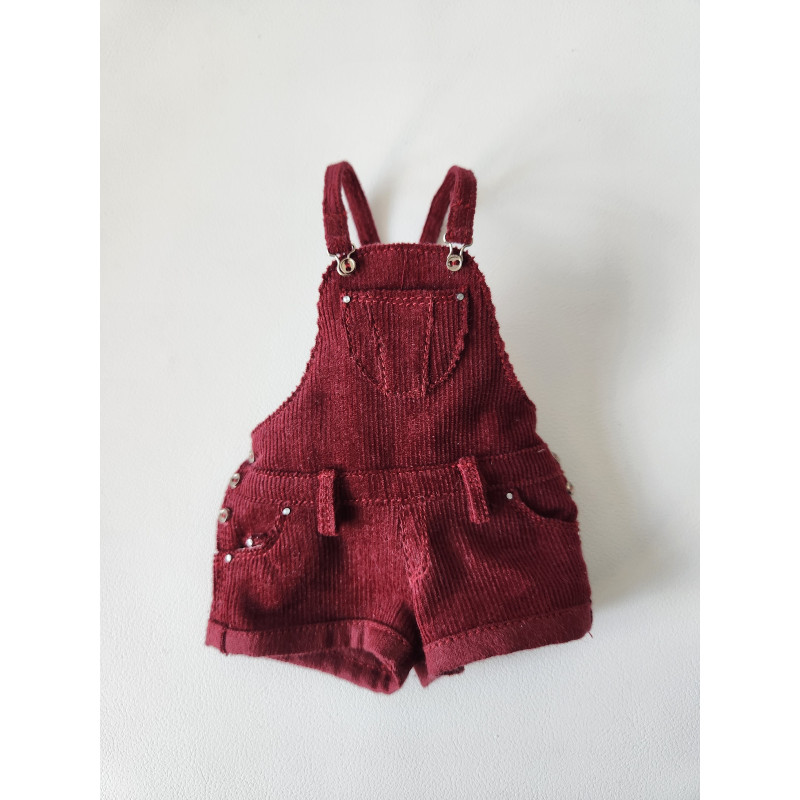 Short Corduroy Overalls