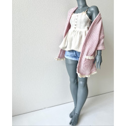 DDD MISS MARIONETTE Sweetline Peplum Cami OAT