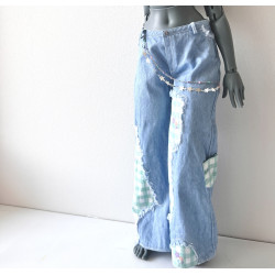 DDD MISS MARIONETTE Patchwork Rodeo Jeans