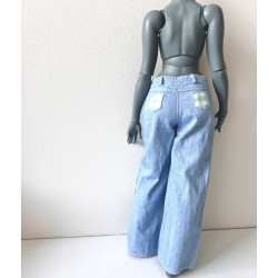 DDD MISS MARIONETTE Patchwork Rodeo Jeans
