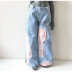 DDD MISS MARIONETTE Patchwork Rodeo Jeans