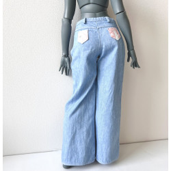 DDD MISS MARIONETTE Patchwork Rodeo Jeans