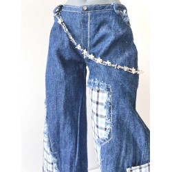 DDD MISS MARIONETTE Patchwork Rodeo Jeans