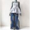 DDD MISS MARIONETTE Patchwork Rodeo Jeans