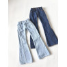 DDD MISS MARIONETTE Retro Split Denim BLUE