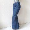 DDD MISS MARIONETTE Retro Split Denim NAVY
