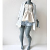 DDD MISS MARIONETTE Folded Shorts ICE BLUE