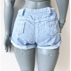 DDD MISS MARIONETTE Folded Shorts ICE BLUE