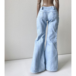 HC JOA Retro Split Denim BLUE