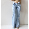 MNF Retro Split Denim BLUE