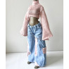 HC JOA Costal Flare High Neck Knit PINK