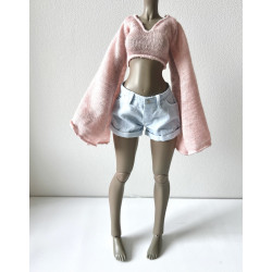 HC JOA Cloud Flare Knit PINK