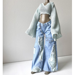 HC JOA Cloud Flare Knit MINT