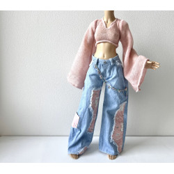 MNF Cloud Flare Knit PINK