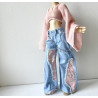 MNF Cloud Flare Knit PINK