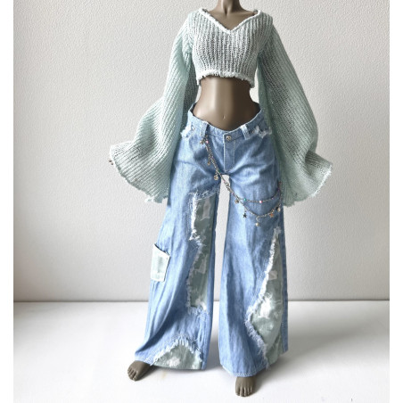 MNF Cloud Flare Knit MINT