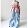 HC JOA Oversized Ruffle Tee PINK