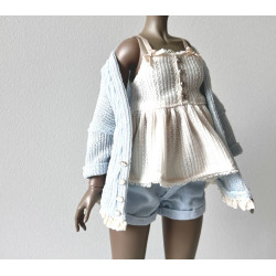 HC JOA Sweetline Peplum Cami OAT