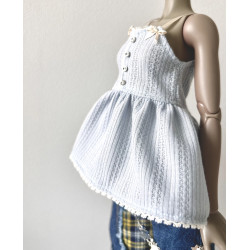 HC JOA Sweetline Peplum Cami BLUE