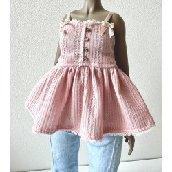 HC JOA Sweetline Peplum Cami PINK
