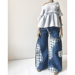 Oversized Ruffle Tee